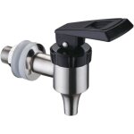 Robinet de distributeur de boissons, robinet de seau d'bullition de bire de jus, robinet de rechange ...