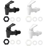 Robinet distributeur de boissons en verre 4 pi�ces, robinet distributeur de boissons �tanche en pp pour ...