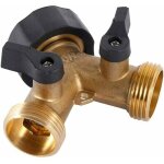 Robinet double machine a laver, répartiteur raccord robinet tuyau d'arrosage en y 2 voies , robinet exterieur ... Robinet double machine a laver, répartiteur raccord robinet tuyau d'arrosage en y 2 voies , robinet exterieur ...