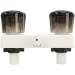 Robinet de douche de camping - car avec inverseur, facile � installer, � 2 boutons, pour bateau ou remorque, ...