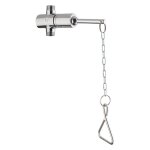 Idral - robinet de douche temporis srie modern avec commande  chane et sortie 1 / 2'.