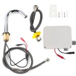 Robinet d'eau � capteur d'induction automatique � filetage g1 / 2in robinet d'eau froide simple infrarouge ...