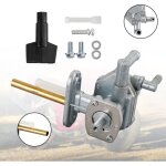Robinet d'essence petcock en aluminium robinet de carburant remplacement direct de pi�ce de rechange ...