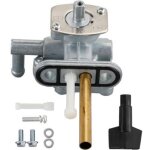 Robinet d'essence petcock en aluminium robinet de carburant remplacement direct de pi�ce de rechange ...