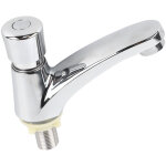 Robinet d'�vier de lavabo � temporisation, robinet d'�conomie d'eau � interrupteur poussoir en alliage ...