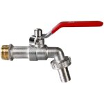 Robinet exterieur jardin 1 / 2 - robinet antigel - 20 ?, r�sistance � haute temp�rature 120 ?, antirouille, ...