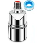 Robinet flotteur 1 / 2  pour r�servoir d'eau de piscine - valve de contr�le automatique du niveau d'eau ...