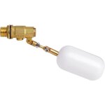 Robinet à flotteur en laiton 1 / 2 pouce, avec bras réglable, pour bassin, piscine et aquarium Robinet à flotteur en laiton 1 / 2 pouce, avec bras réglable, pour bassin, piscine et aquarium