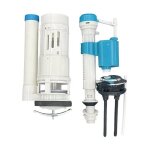 Robinet flotteur wc universelle mecanisme chasse d'eau wc - double chasse - installation facile pour ...
