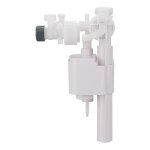 Robinet flotteur wc universelle mecanisme chasse d'eau wc - plastique g1 / 2 chasse d'eau entre latrale ...
