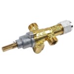 Robinet � gaz simple pour �quipements professionnels horeca (fours, grills, r�tissoires), compatible ...