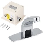 Robinet à induction, robinet à capteur infrarouge automatique avec boîtier de commande pour éviers de ... Robinet à induction, robinet à capteur infrarouge automatique avec boîtier de commande pour éviers de ...