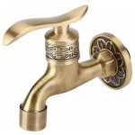 Robinet de joint tout en cuivre robinet antique de style europ�en � ouverture rapide (traitement de surface ...