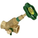 Robinet kfr 3 / 4'' ff avec purge avec broche montante