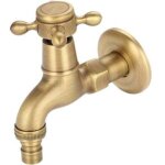 Robinet en laiton antique, jardin d�coratif garden m�langeur d'ext�rieur machine � laver vintage europ�en ...