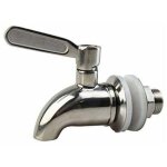 Robinet laiton chrom� aqua - techniques de purificateur d'eau � gravit� british berkefeld 16mm