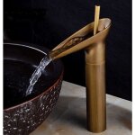 Aiperq - jamais utilis] robinet de lavabo, robinetterie mitigeur cascade pour salle de bains, chaude ...