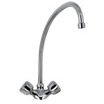Robinet mélangeur monotrou standard 2 robinets - col haut (Ø)18mm - 2 longueurs Robinet mélangeur monotrou standard 2 robinets - col haut (Ø)18mm - 2 longueurs