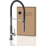 Robinet mitigeur cuisine douchette anthracite k4