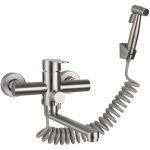 Ymyny - robinet mitigeur de cuisine mural avec pistolet pulvrisateur, vier de cuisine, robinet en acier ...