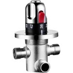 Robinet mitigeur thermostatique laiton vanne 3 voie vanne m�langeuse g 1 / 2  valve salle de bain, ctm505 ...