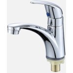 Robinets de robinet mitigeur un trou robinet de lavabo de salle de bain singe froid cuivre navire �vier ...