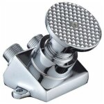 Robinet moderne  liaison au pied, robinets d'vier d'usine alimentaire  pdale, vanne d'hpital, pdale ...