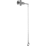 Robinet mural de douche temporis� de 15 � 25 secondes avec commande � cha�ne mcm 903500 chrom�