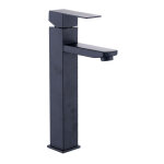 Umnuou - robinet noir bec haut mitigeur lavabo haut monotrou robinet de lavabo avec mitigeur cuivre mitigeur ...