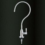 Robinet d'osmose inverse, flexible en acier inoxydable