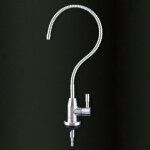 Robinet d'osmose inverse, flexible en acier inoxydable