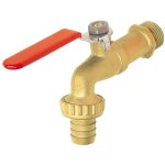 Robinet de puisage laiton bross srie 682 4ms 3 / 4'' - 3 / 4'' ttine 19 poigne plate sferaco 682055 ...