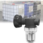 Robinet raccord cuve 1000 l, articulation de tuyau de jardin pour collecteurs d'eau de pluie avec fonction ...