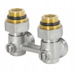 Robinet de radiateur � angle 3 / 4 radiateur � alimentation par le bas