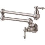 Ej. life - robinet de remplissage de marmite, robinet de cuisine mural en cuivre pliant extensible simple ...