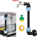 Robinet de r�servoir d'eau 1000l, connecteur de r�servoir d'eau ibc, vanne de sortie de r�servoir d'eau ...