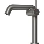 Emke - robinet de salle de bain, 222 x 200 x 76 mm, laiton, cartouche c�ramique, mitigeur pour lavabo, ...