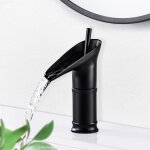 Robinet salle de bain cascade r�tro laiton, robinet lavabo cascade, antique mitigeur salle de bain, robinet ...