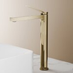 Emke - robinet salle de bain haut, robinet de lave - mains avec aérateur, laiton, cartouche céramique, ... Emke - robinet salle de bain haut, robinet de lave - mains avec aérateur, laiton, cartouche céramique, ...