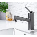 Robinets de salle de bain � tirette pour lavabo, eau chaude et froide, robinet de lavabo, robinet de ...