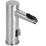 Robinet sans contact � capteur automatique, m�langeur de temp�rature � induction chaude et froide en ...