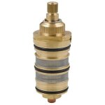 Robinet thermostatique de douche en laiton avec cartouche et poign�e pour mitigeur de douche