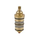 Promotion robinet thermostatique de douche en laiton avec cartouche et poigne pour mitigeur de douche ...