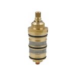 Robinet thermostatique de douche en laiton avec cartouche et poigne pour mitigeur de douche dolaso