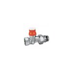 Robinet thermostatisable giacomini r402 vt srie fer type droit 1 / 2  x 1 / 2  pour radiateur - r402vx033 ...