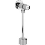 Robinet d'urinoir temporis� 4 - 6 secondes avec commande � bouton - poussoir, complet avec tuyau d'�vacuation ...