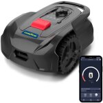 Robot tondeuse  gazon connect pelouses 500m2 cable priphrique 300m + station de charge - contrle ...