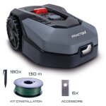 Practixx - robot tondeuse px - rrm - 600wi ? jardins jusqu'à 600 m² ? largeur de coupe 18 cm ? hauteur ... Practixx - robot tondeuse px - rrm - 600wi ? jardins jusqu'à 600 m² ? largeur de coupe 18 cm ? hauteur ...