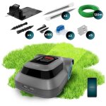 Robot tondeuse sans fil pour 500m2 conga grasshopper 500 map connected. moteur digital sans balais, app, ...
