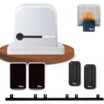 Nice ? moteur connect� robus600 ? kit de motorisation de portail avec cr�maill�re 4m ? charge jusqu'� ...